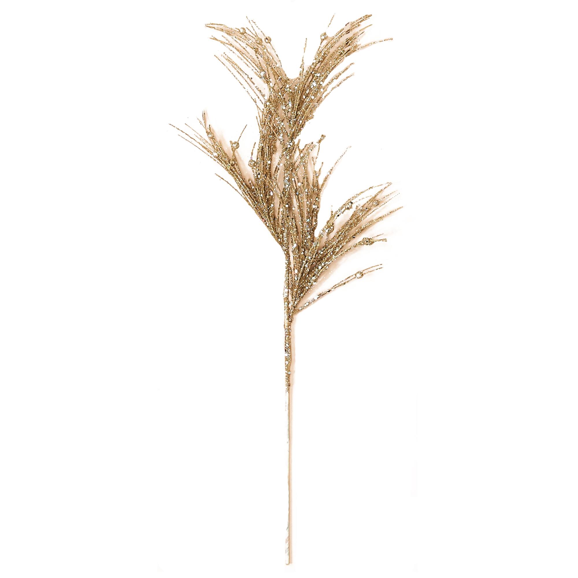 28" Christmas Glitter Pine Sprays